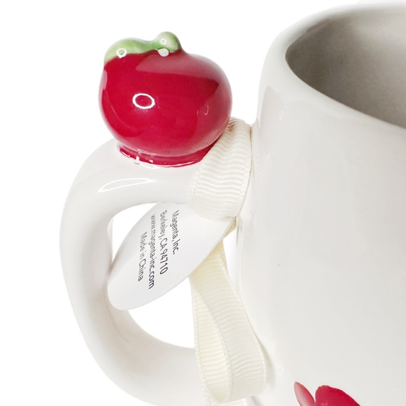 Rae Dunn Cherry Delight Mug - White and Red - Picture 3 of 5